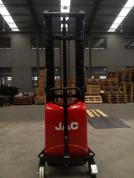 Buy cheap JAC Hand Operated Semi Electric Pallet Lifter Stacker Truck 2000kg 2T from wholesalers