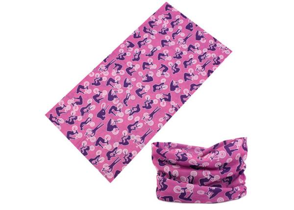 Buy cheap Purple Fishing Neck Scarf 25*50 CM Microfiber Polyester Bandana from wholesalers