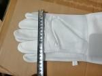 White Ventilated Gloves for Beekeeping White Sheepskin Gloves with White Soft