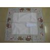 Buy cheap Polyester Fabric Linen Hemstitch Tablecloth Durable For Home And Hotel from wholesalers