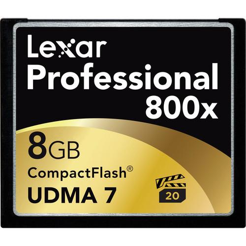 Buy cheap Lexar 8GB CF Card Professional 800x UDMA Price $11.8 from wholesalers