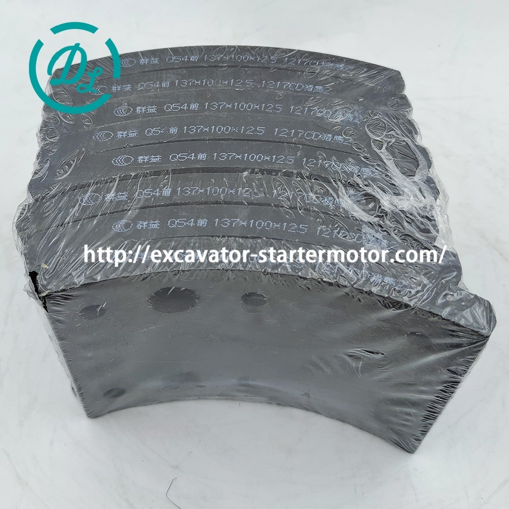 Brake Lining Dongfeng Truck Spare Parts Q54 Front 137mm*100mm*12.5mm