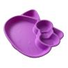 Buy cheap Cartoon Kitten Shape Silicone Feeding Sets Bpa Free Baby Plates from wholesalers