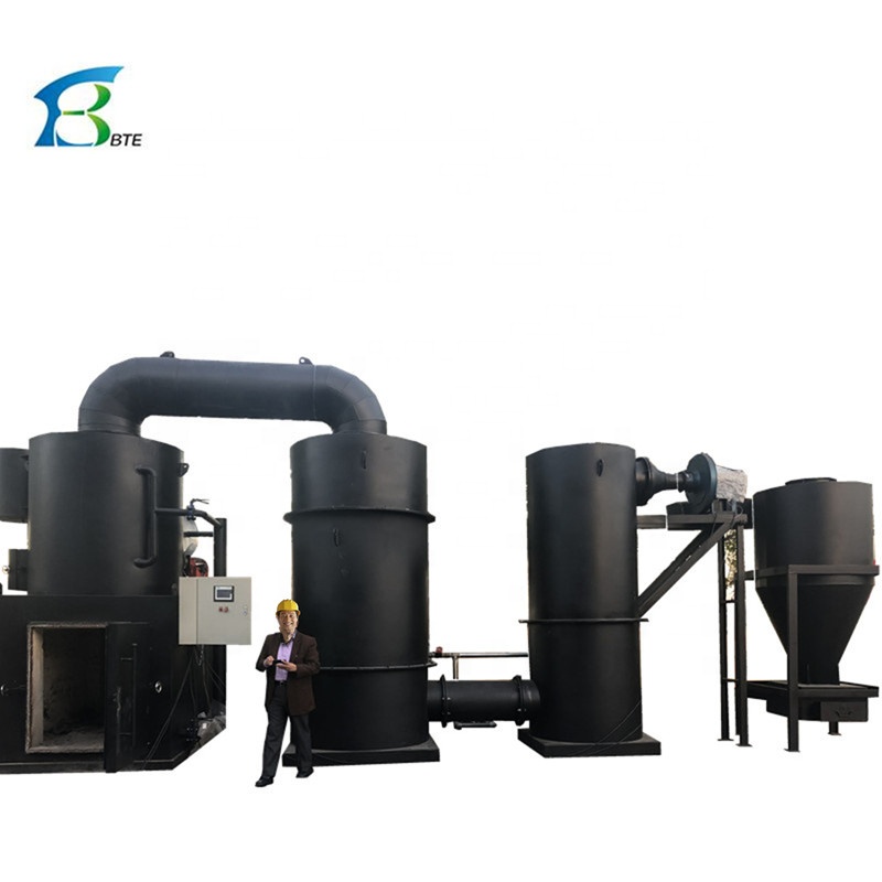 20-300kg Capacity Refuse Collector Waste Incinerator for Hospital Waste Treatment