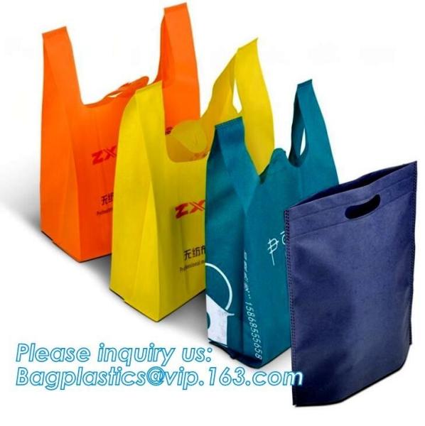 Buy cheap Hot Sale Recycled Metallic Gold Laminated Non Woven Bag, small black package custom logo non woven bag, bagease, pac pkg from wholesalers