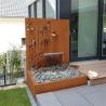 Buy cheap Laser Cut Blade Decorative Corten Steel Panels from wholesalers