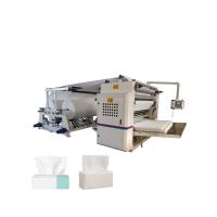 Buy cheap Overlapped Sheets Xinyun Facial Tissue Paper Making Paper Machine V Fold Tension product