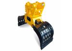 Multifunctional Digger Hydraulic Rock Grab Attachment Q355B Excavator Log