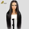 Buy cheap Bone Straight Glueless Transparent 13X4 HD Lace Front Natural Colors 100% Human Hair Wigs from wholesalers