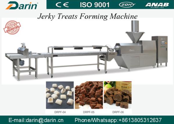Buy cheap Automatic Meat Jerky Treat Forming Machine / Pet Food Production Line with ABB or Schneider Electric parts from wholesalers
