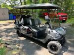 Six-seater Gray Off-road Low-key Luxury Electric Golf Cart With Customizable