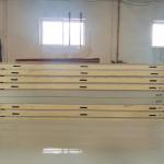 50mm-250mm PU Sandwich Wall Panel For Clean Room / Cold Room