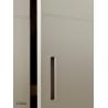 Buy cheap Customized White Modern Wardrobe with Leather Door Penals from wholesalers