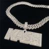 Buy cheap Pass Diamond Tester Moissanite Cuban Chain 20mm Wide Gold Chain Bracelet Womens from wholesalers