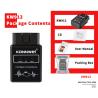 Buy cheap KONNWEI cheaper price model KW912 ELM327 wireless bluetooth 12V car OBD2 EOBD from wholesalers