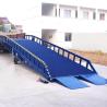 Buy cheap 8 ton capacity china hydraulic mobile dock yard ramp for forklift from wholesalers