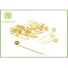 Buy cheap Looped Bamboo BBQ Sticks Food Grade Kebab Cocktail Food Picks For Bar from wholesalers