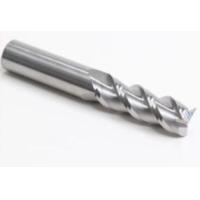 Buy cheap 45 Degree Helix Angle 3 Flute Carbide End Mill For Aluminum Cutting Tools product