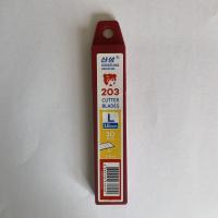 Buy cheap 18 Mm Snap-Off Blade Cutter Sinseung L203 60 Degrees Angle 0.5mm product