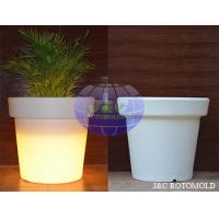 Buy cheap Round LED Light PlasticRotomolded Planters By Aluminum A356 Rotomolding Molds product