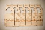 12 Pcs Baby Cloth Divider Card Hanging Clothes Closet Shelf Dividers Monthly For