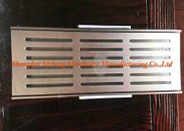 Buy cheap Rectangular Aluminum Floor Drain Cover Plain Color 3m Length Sewage from wholesalers