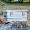 Buy cheap Aluminum Alloy Car Storage Box Camping Equipment Travel Vehicle Mounted Container Large Capacity Storage Box Case from wholesalers