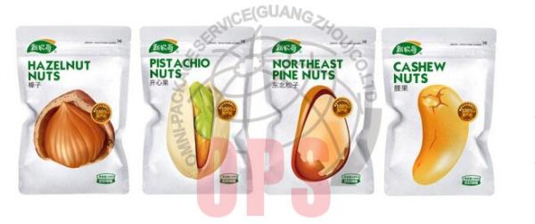 Aluminium Foil Packaging Bags With Zipper , PET12 Eco Friendly Laminating