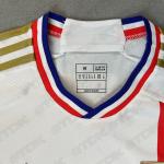 Tear Resistant 100% Polyester White Fan Soccer Jersey Plain White Football Shirt