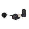 Buy cheap 24AWG 2.4A RJ45 Waterproof Connector IP67 Straight Panel Mount Socket from wholesalers