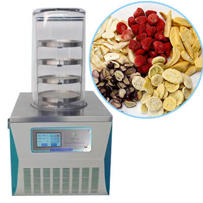 TOPT-10/12/18 Series Lab Freeze Dryer High Temperature and Pressure Control