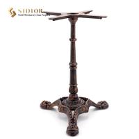 Buy cheap Antique Black Cross Metal Table Legs Dinning Table Base For Bar Restaurant product