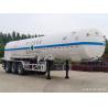 Buy cheap 50m3 LPG Semi Trailer for Truck and High Capacity within L11390mm *W2500 mm *H3980mm from wholesalers