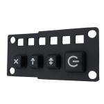 Custom Waterproof Film Conductive Silicone Rubber Keyboard