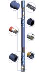 Triple Tube Core Barrel for Oil Deep hole Conventional Coring sample Triple Tube