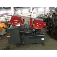 Buy cheap CS-380 Pivot Horizontal Industrial Metal Cutting Band Saw product