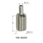 Stainless Steel / Brass Wire cable Gripper With Grooved Track Light Using