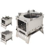 22*16*12cm Portable Card Stove For Barbecue Grill Customized