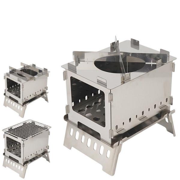 Buy cheap 22*16*12cm Portable Card Stove For Barbecue Grill Customized from wholesalers