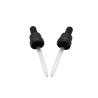 Buy cheap 18/410 Tamper Evident Glass Dropper Caps Black Plastic Dropper For Oil from wholesalers