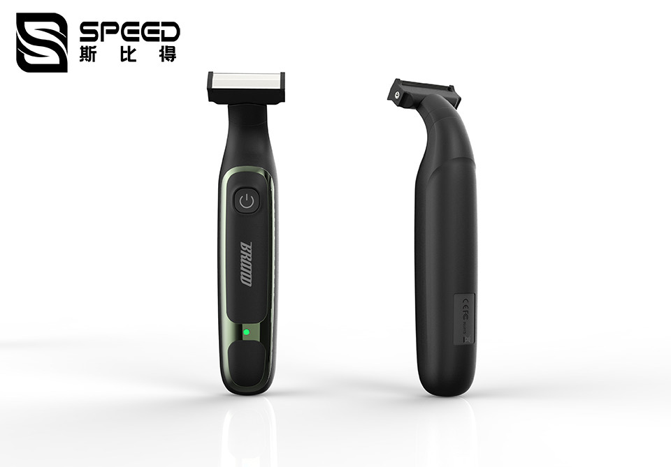 SP-8005 ABS+stainless steel blade micro hair trimmer