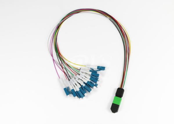 Buy cheap 12 Fiber MTP/MPO (F) Elite - LC Single Mode Fan - Out Cable Assembly from wholesalers