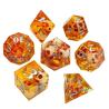 Buy cheap Practical Natural Resin RPG Dice Set Wear Resistant Lightweight from wholesalers
