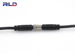 Metal Nut Locking Waterproof Cable Connector Male Female Extension Cable