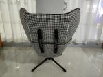 U Shaped Waist Support 99cm 80cm Wrought Iron Sofa Set