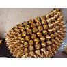 Buy cheap Dance Club Wear Gold Spike Studded Bra / Polyester Sexy Sequin Bra Top from wholesalers