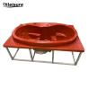 Buy cheap Made in China oval spa hot tub mold wood-fired acrylic hot tub mould 2-person outdoor spa bathtub fiberglass FRP spa poo from wholesalers