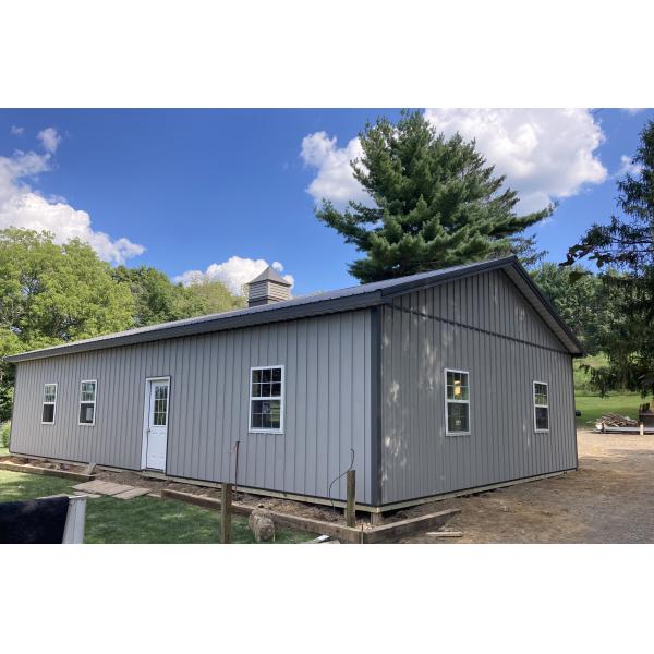 Customized Color Modern Design Prefabricated Steel Structure Metal Warehouse for Free Shipping and Easy Installation