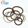 Buy cheap Construction Equipment Hydraulic Piston Seal NBR Material Golden Color from wholesalers