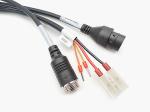 Waterproof 2m 22AWG 10PIN Aviation Connector Cable
